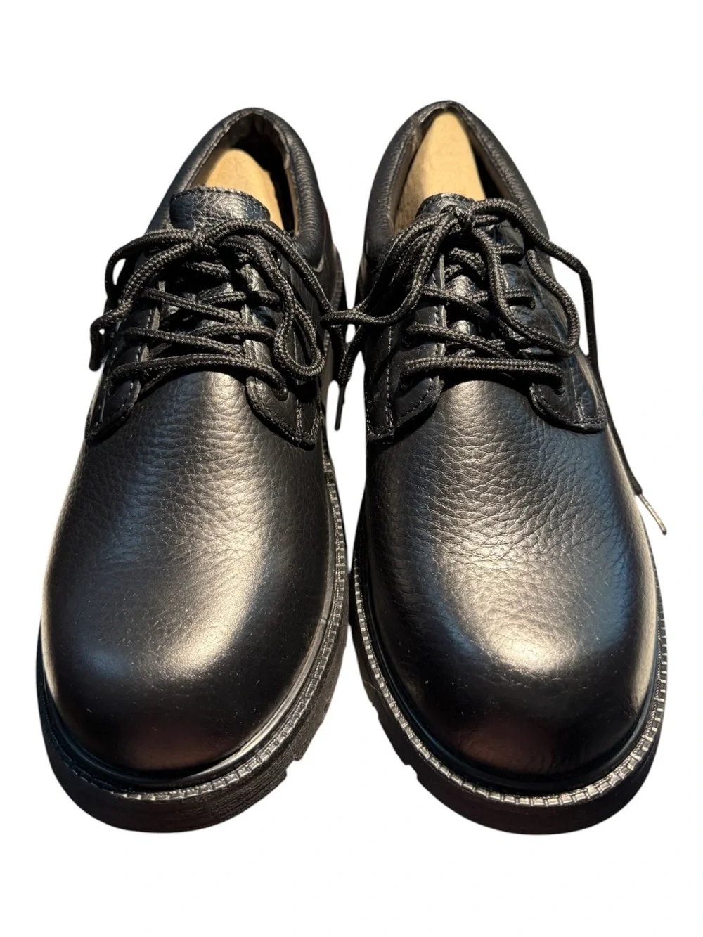 Chinook Manager Leather Work Shoes Men’s Size 10 Black Read Preowned